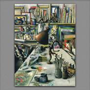 Bild - Mein Atelier - 1990