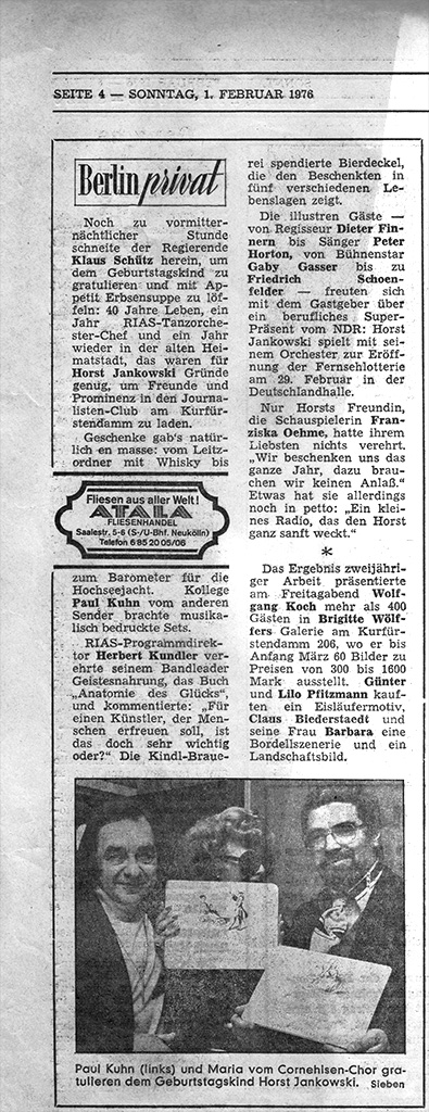 Bild - 01.02.1976 Berlin privat
